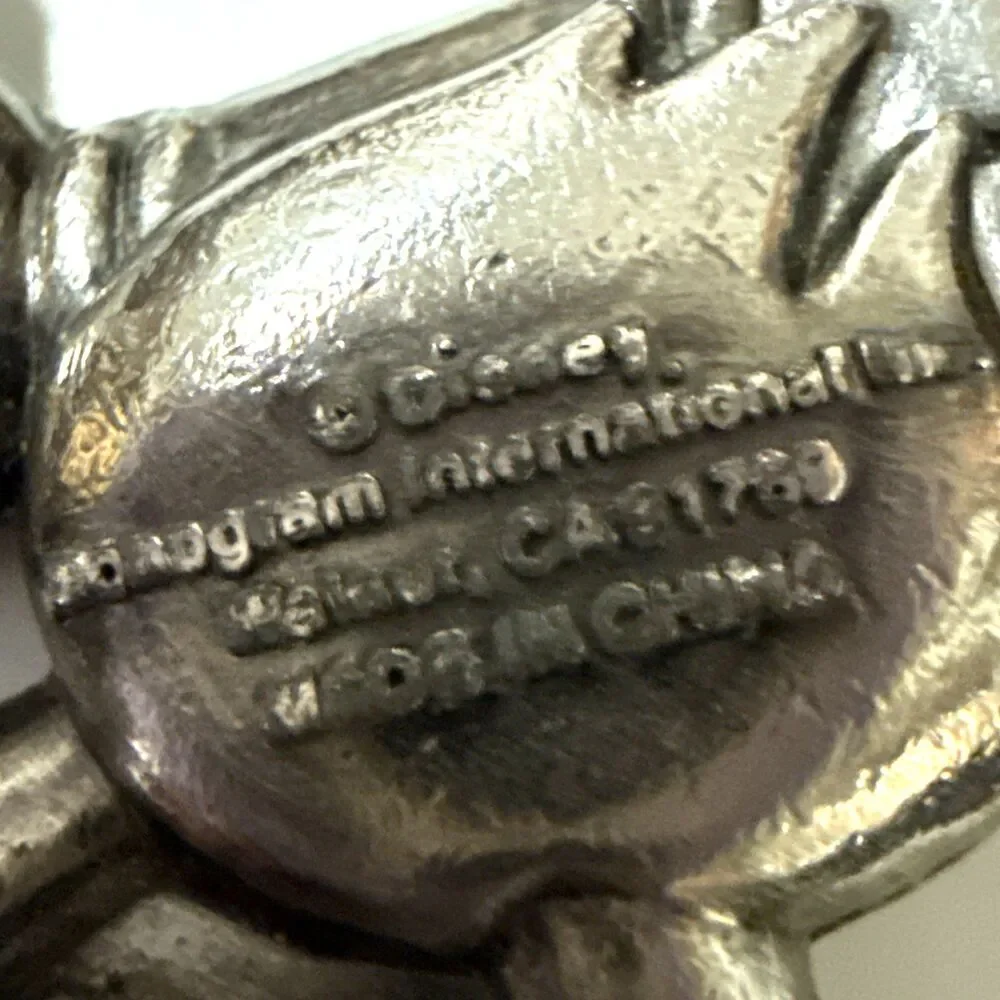 Vintage Disney Donald Duck Pewter Keychain 5